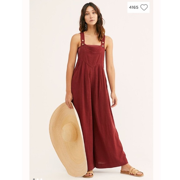 Free People Other - Free People Sun-Drenched Overalls